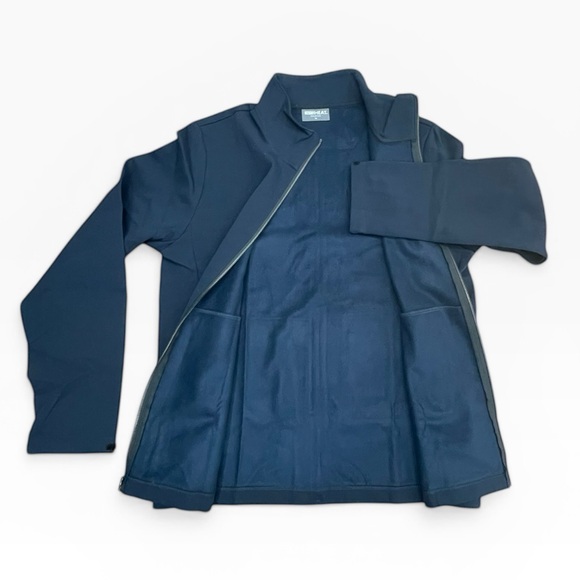 32 Degrees Dark Navy Lightweight Full-Zip soft shell Jacket size: M Gorpcore - Picture 3 of 10